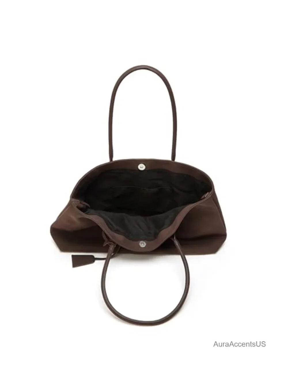 Faux Suede Top-Handle Satchel Tote Bag for Women Travel Work Handbag